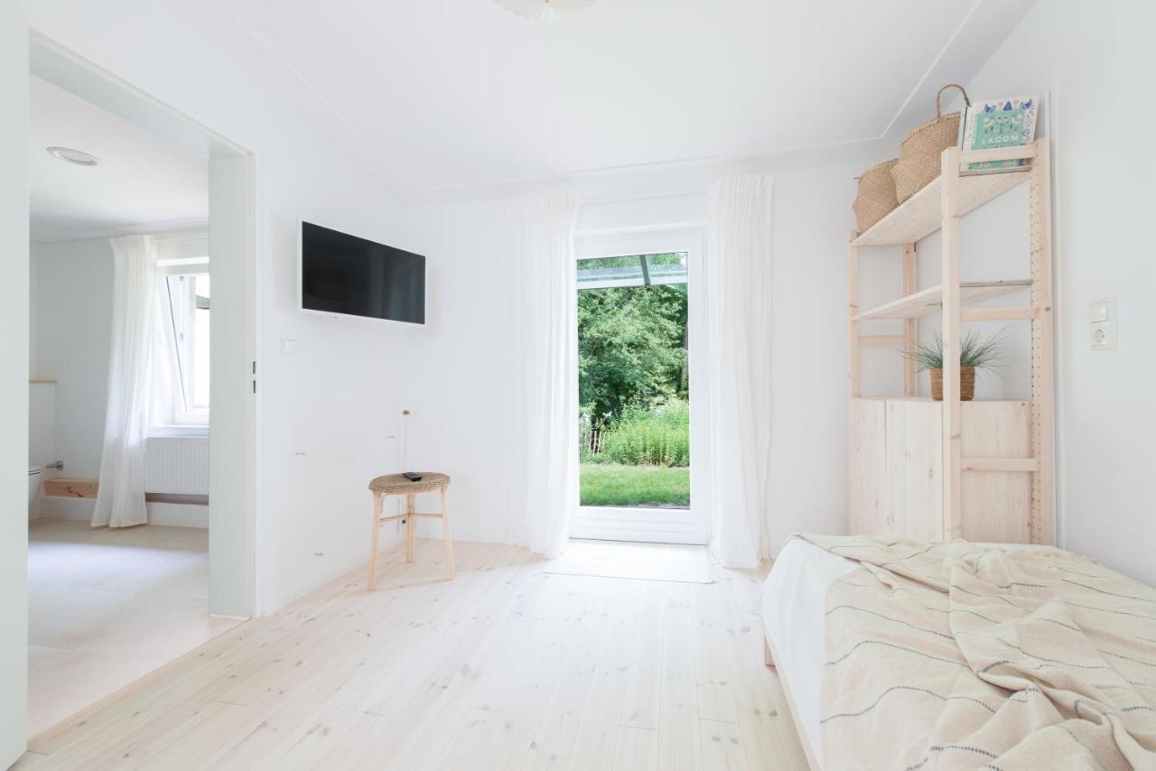 Nordic Bo -Wellen Wald Und Wilde Kueste- Strandnahe Doppelhaushaelfte Mit Waldterrasse Surendorf Exterior foto
